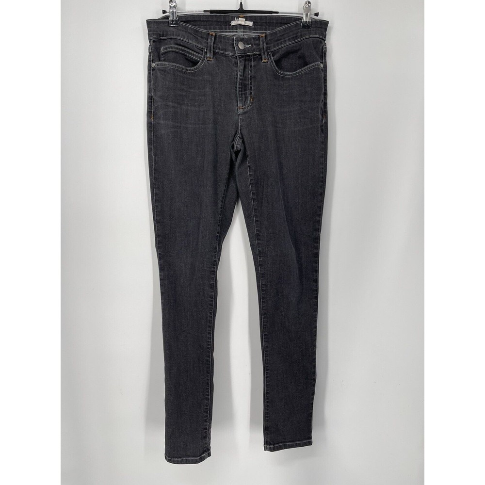 Eileen Fisher Womens Size 8 Gray Skinny Jeans Stretch Denim